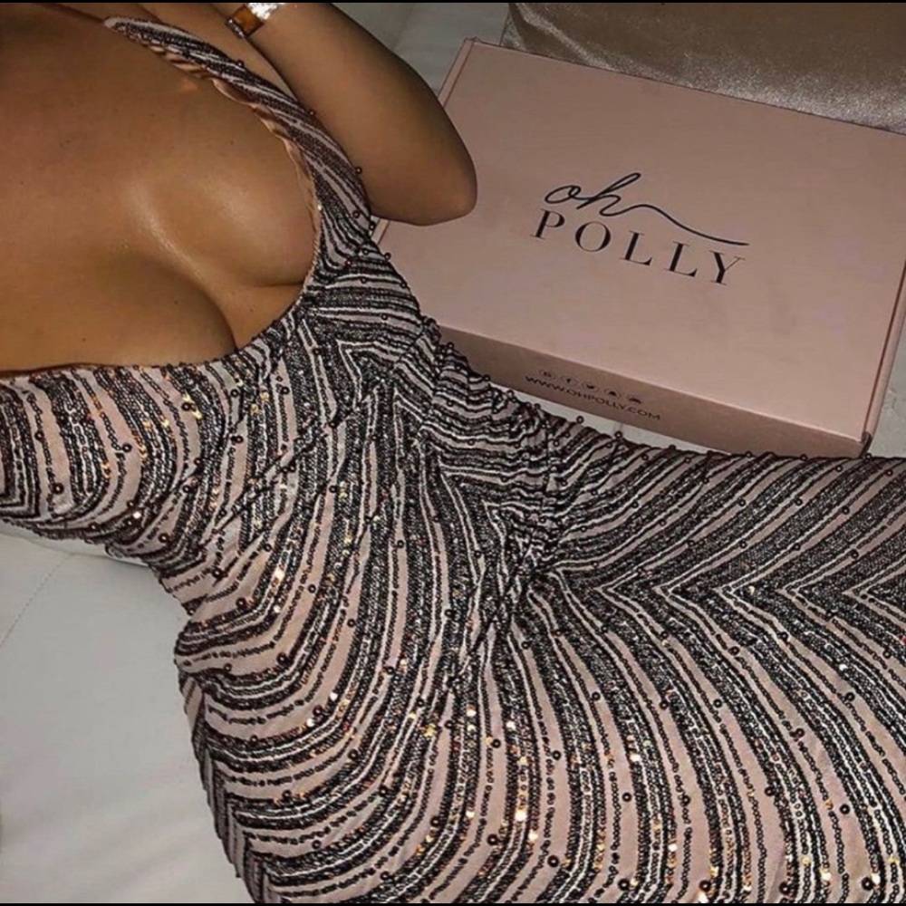 Oh Polly Sparkly Dress